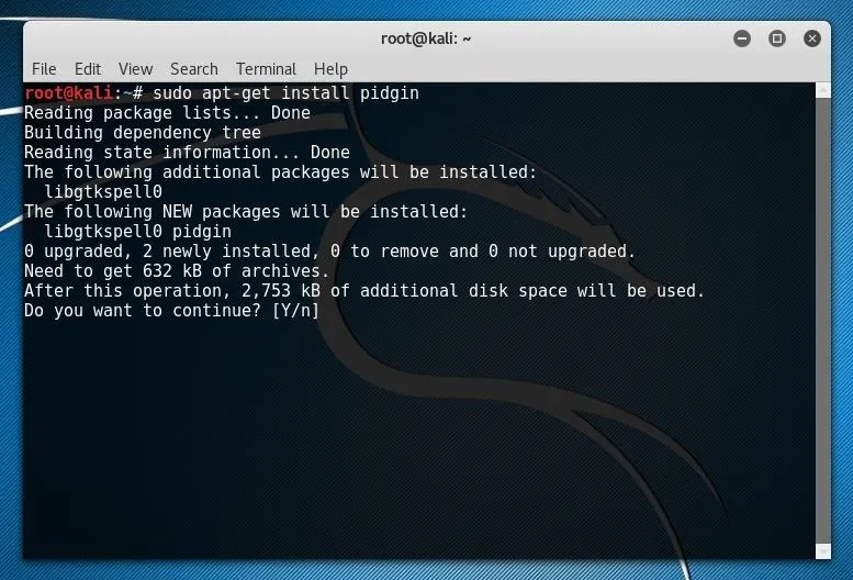 Terminal window displaying a command-line installation process for a plugin in a Linux environment.