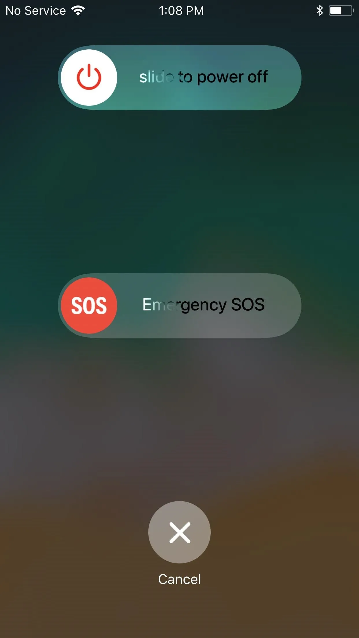 Emergency call screen displaying phone number 995.