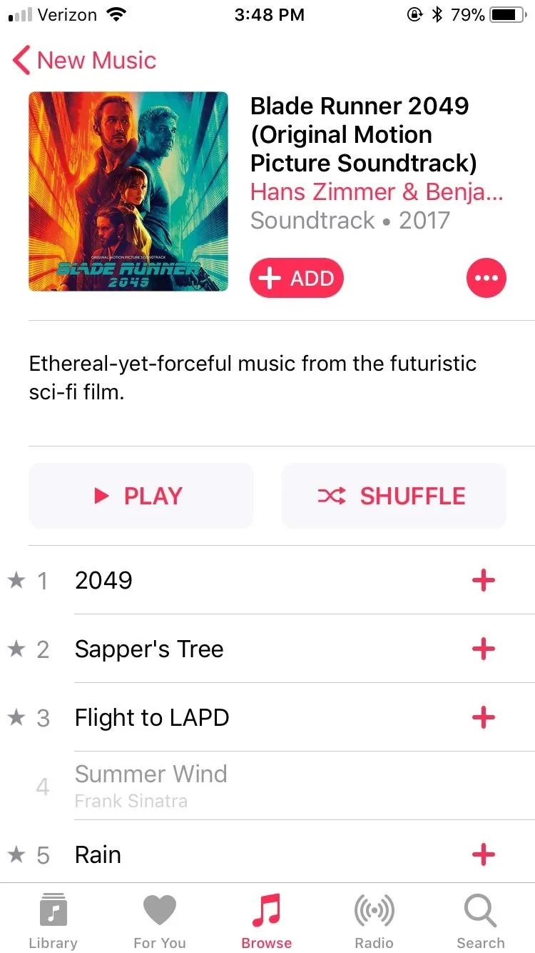 "Blade Runner 2049 soundtrack album cover"