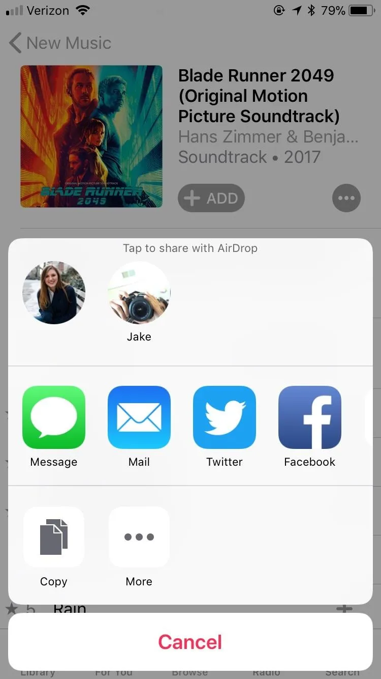 Apple Music 101: How to Share Songs with Nearby Friends Using AirDrop on Your iPhone