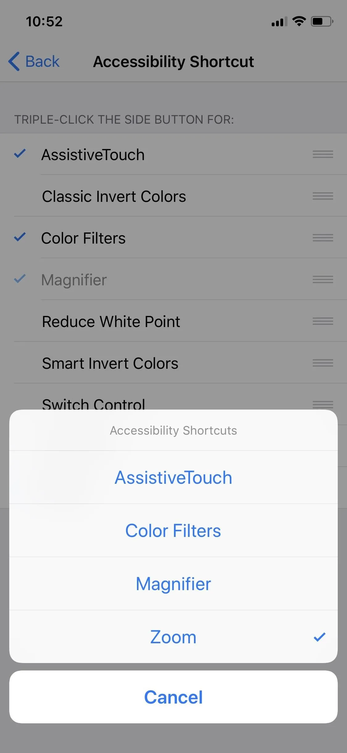 How to Open the Accessibility Shortcuts on iPhones Without a Home Button