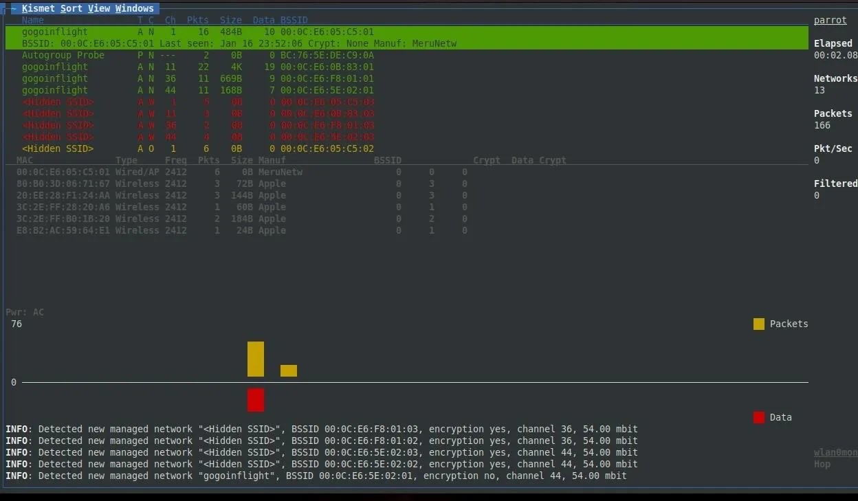 How to Use Kismet to Watch Wi-Fi User Activity Through Walls