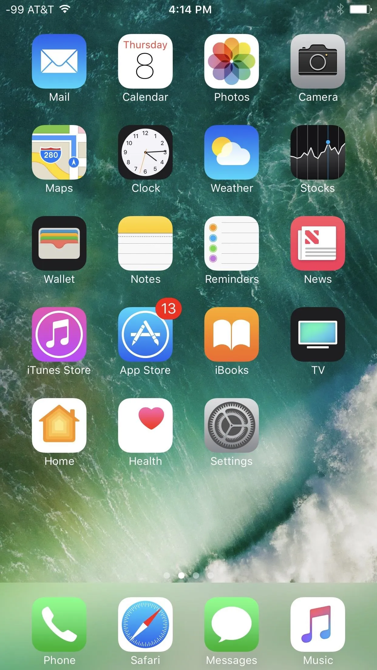 Screenshot of a smartphone home screen displaying various app icons.