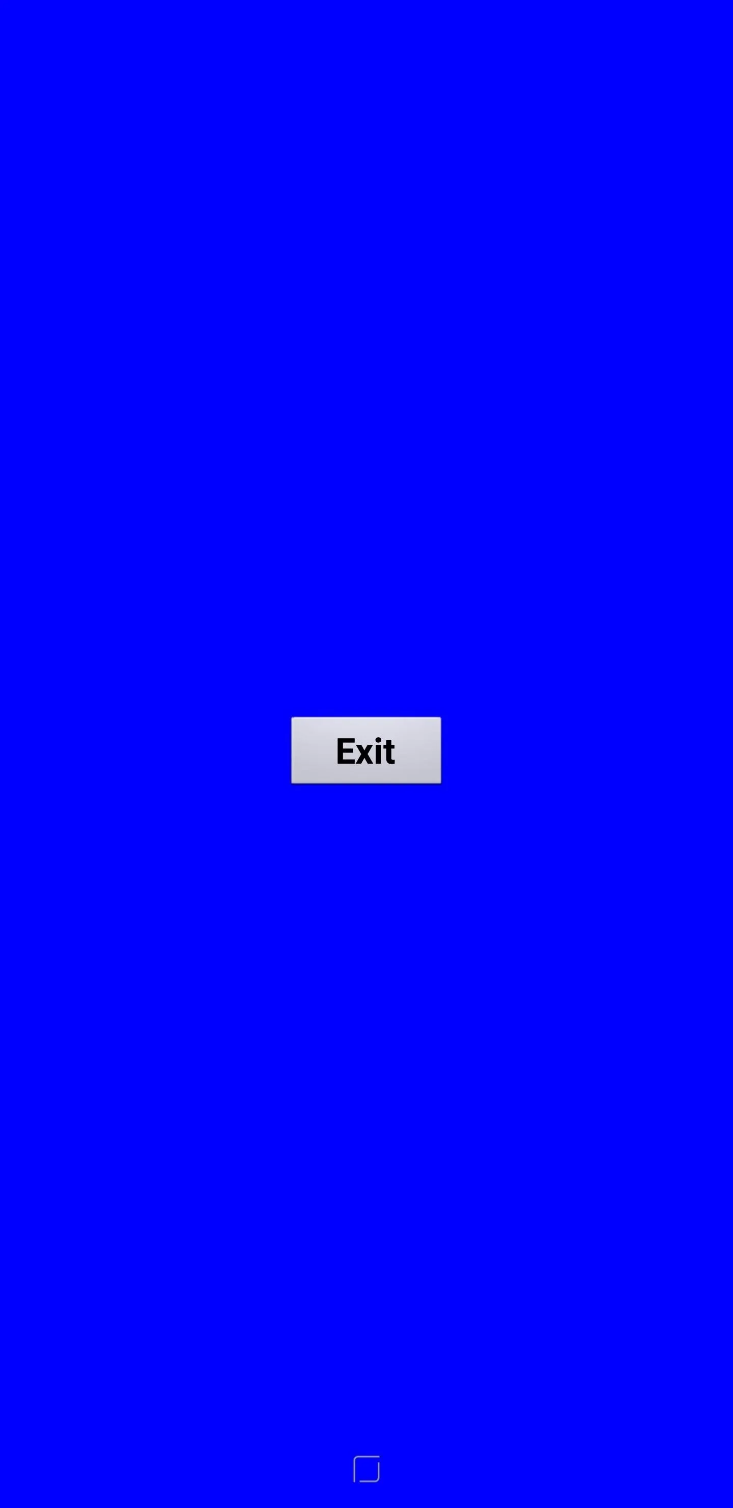 Exit button on a blue background.