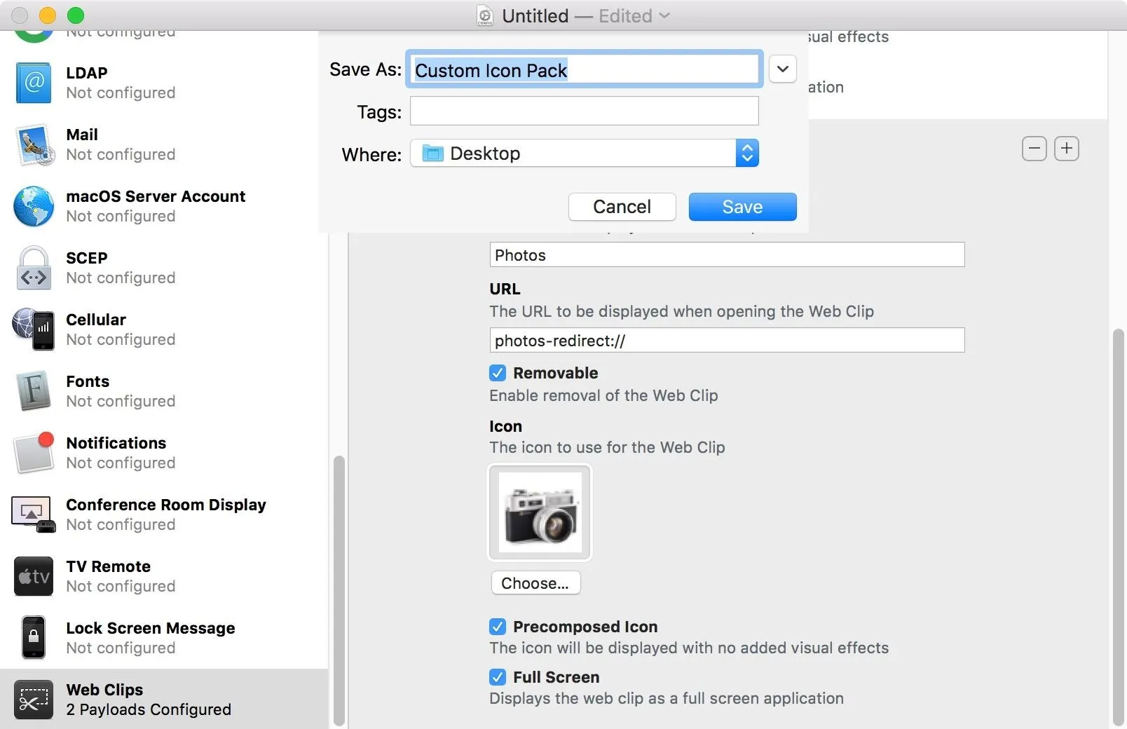 Screenshot of a computer interface for saving a file with options for file name, tags, and various settings.