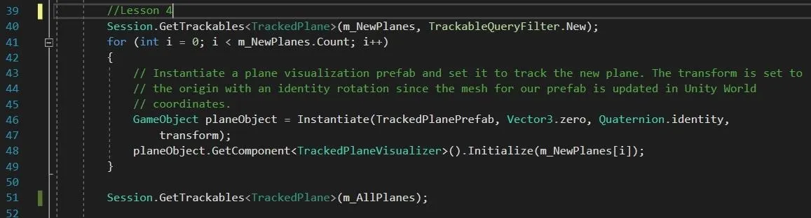 Code snippet showing a function for handling user input and event binding in programming.