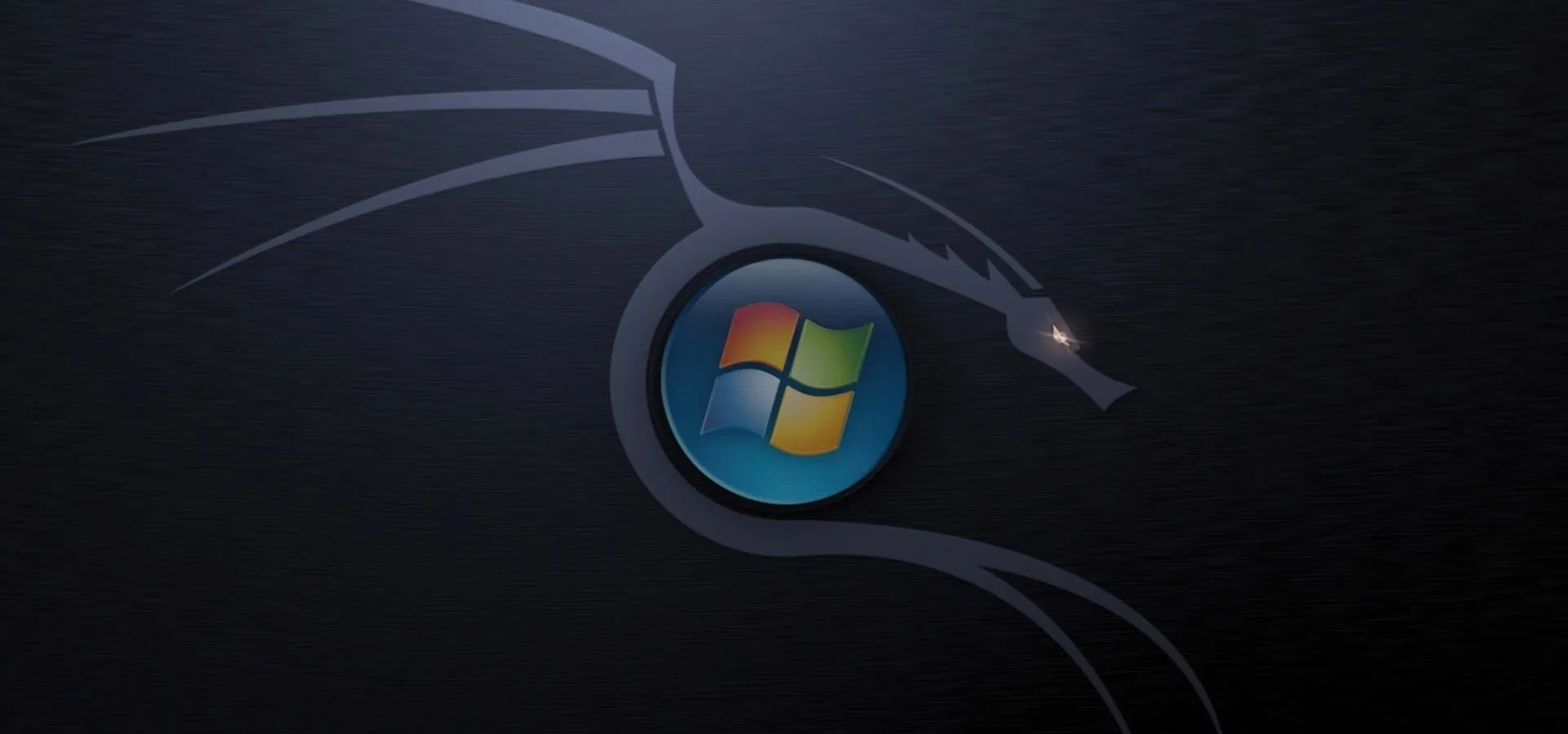 Kali Linux logo with Windows icon integration