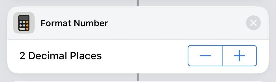 Format number to two decimal places.