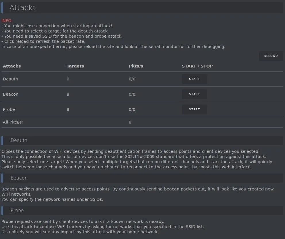 How to Scan, Fake & Attack Wi-Fi Networks with the ESP8266-Based WiFi Deauther