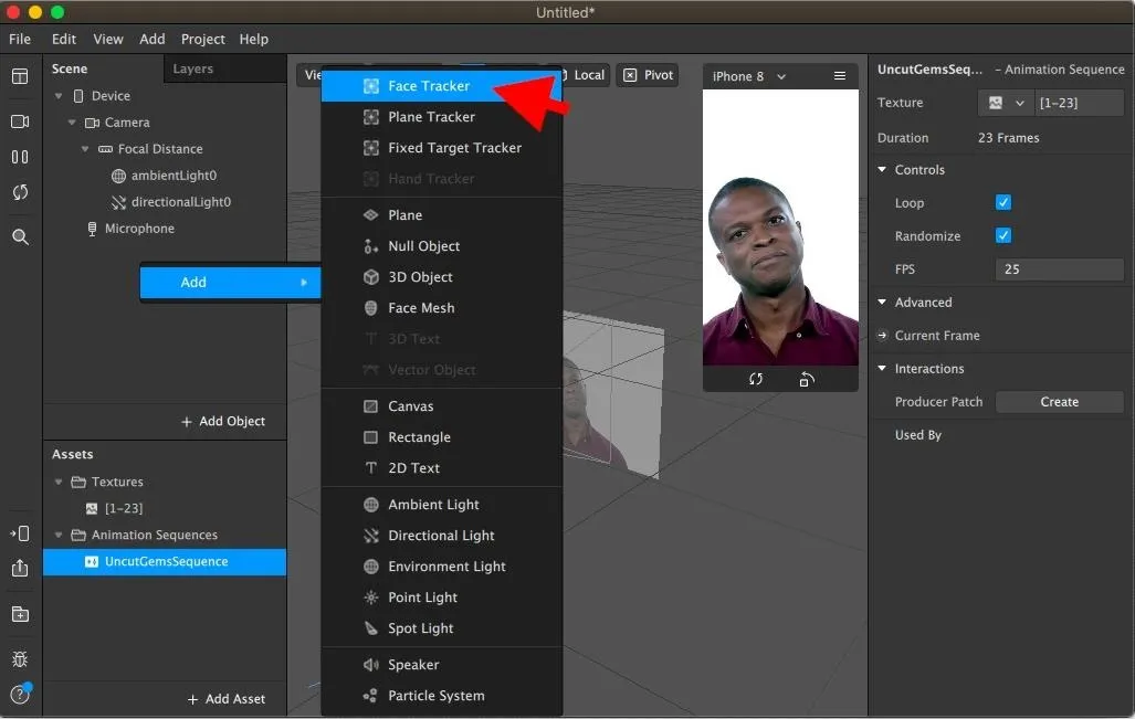 Create Your Own Augmented Reality Filter for Instagram Stories Using Spark AR on Mac or Windows