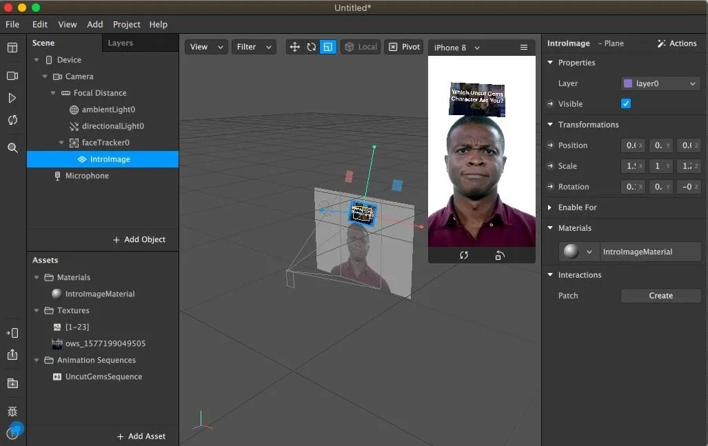 3D modeling software interface showing a user-editing a character model.