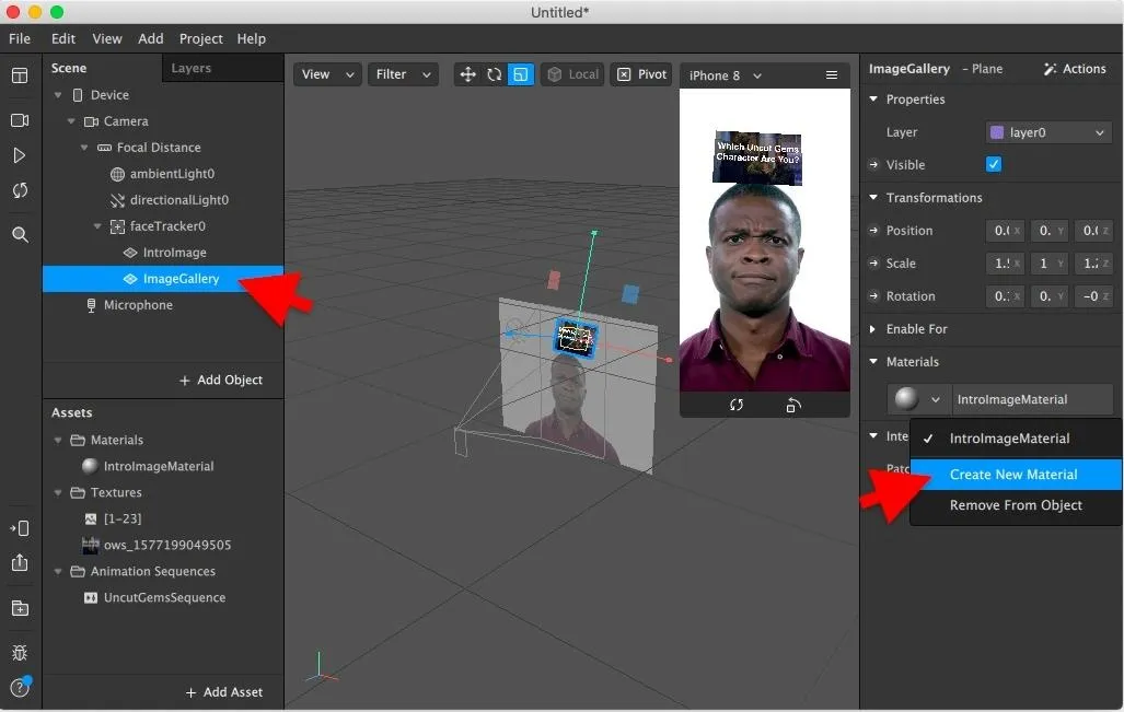 Create Your Own Augmented Reality Filter for Instagram Stories Using Spark AR on Mac or Windows
