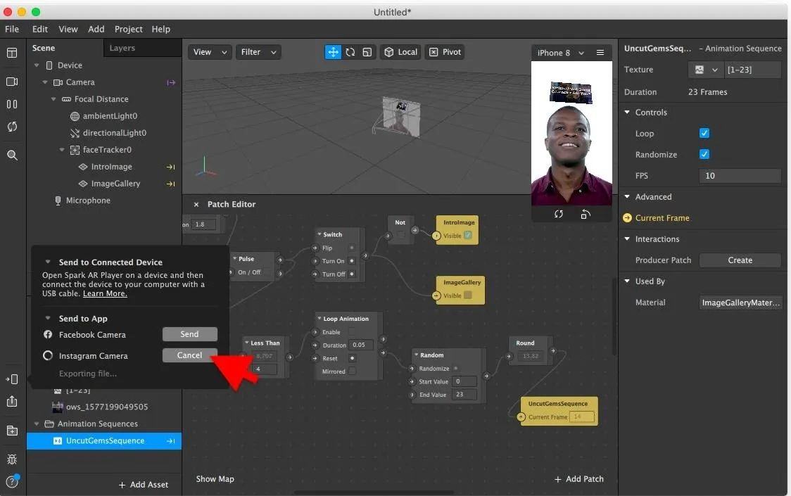 Create Your Own Augmented Reality Filter for Instagram Stories Using Spark AR on Mac or Windows