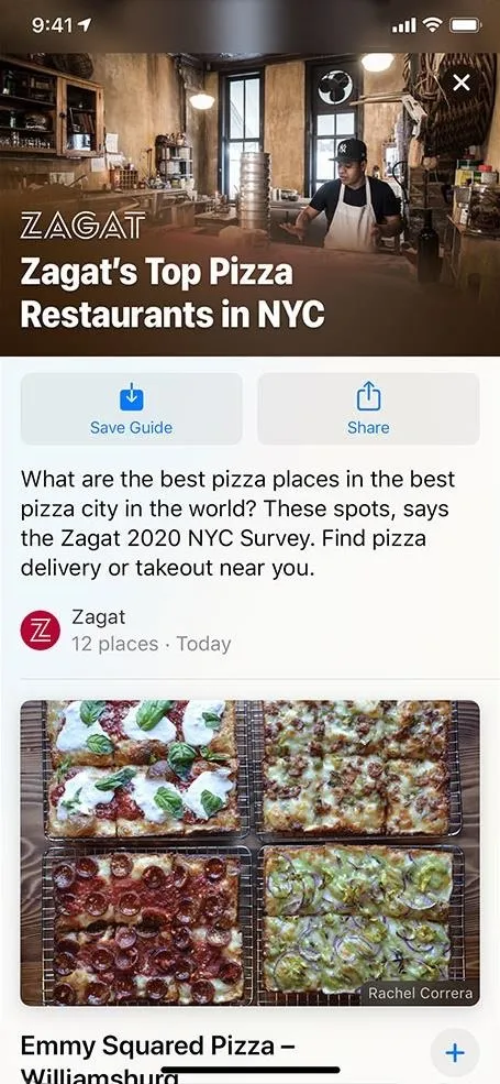 Zagat's Top Pizza Restaurants in NYC with a collage of various pizzas.