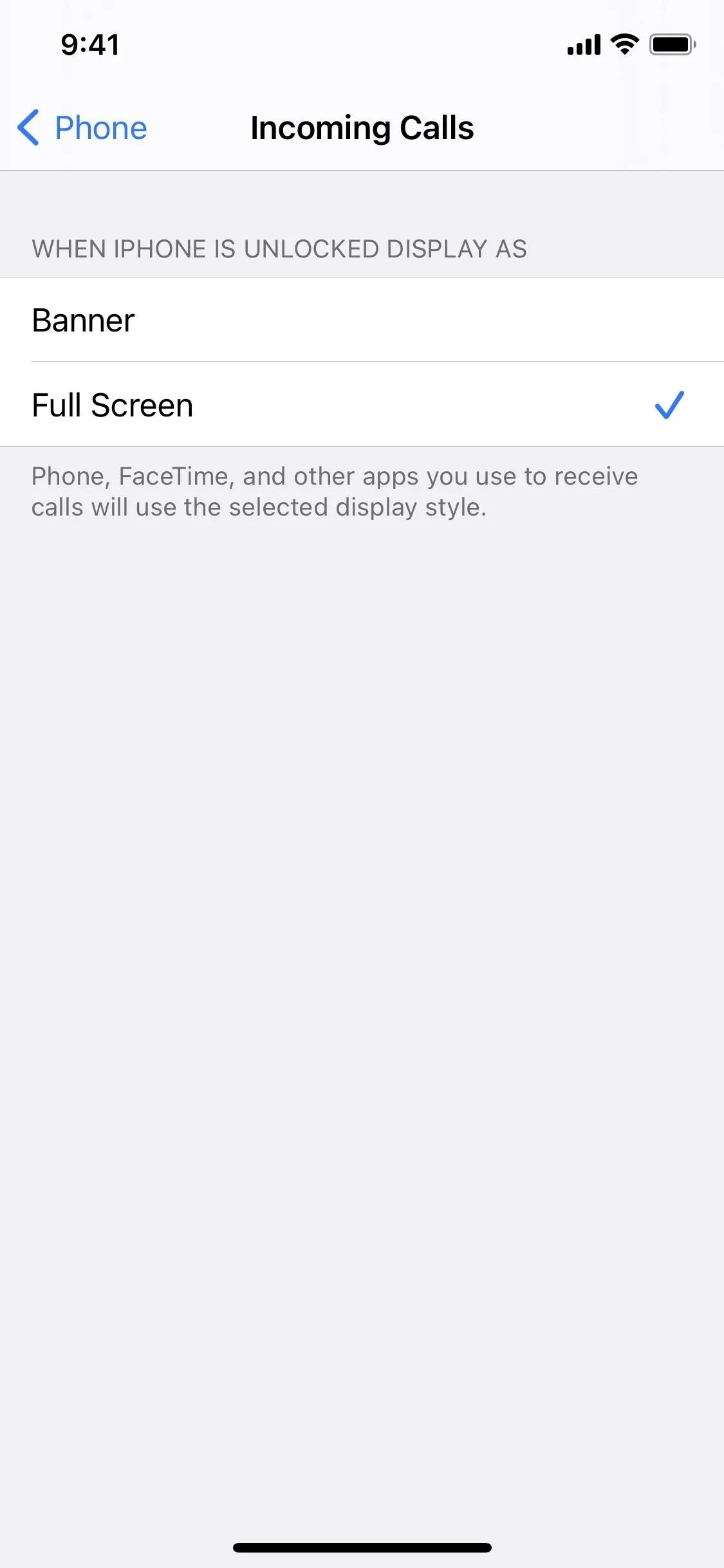 How to Bring Back Full-Screen Incoming Call Alerts for FaceTime, Phone & Other Calling Apps in iOS 14