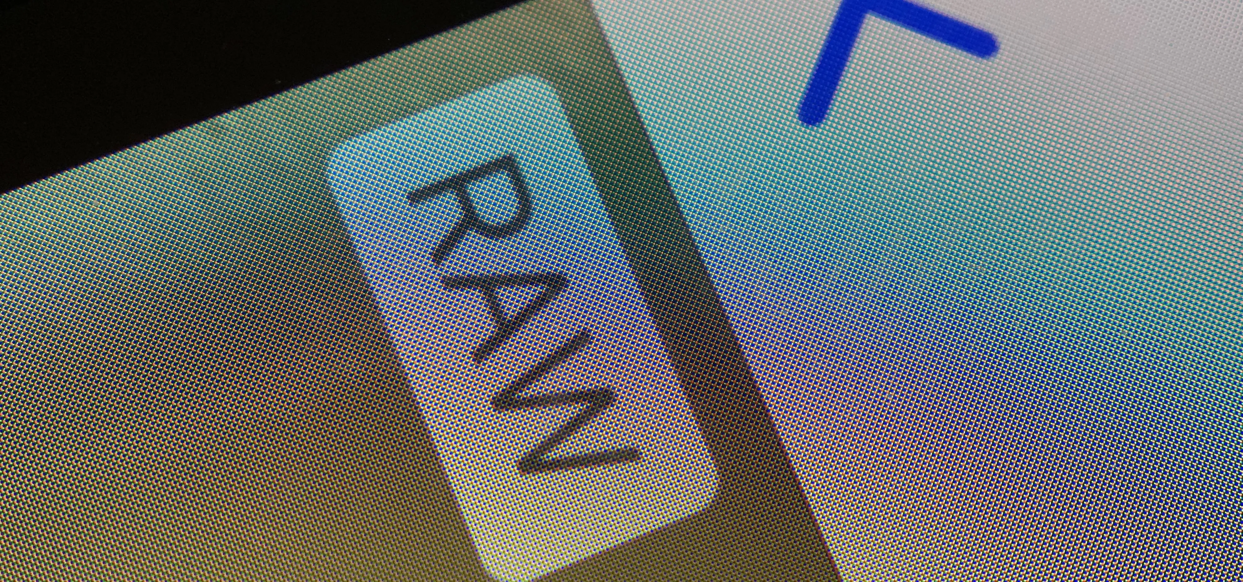 Text label reading "RAW" on a digital interface.