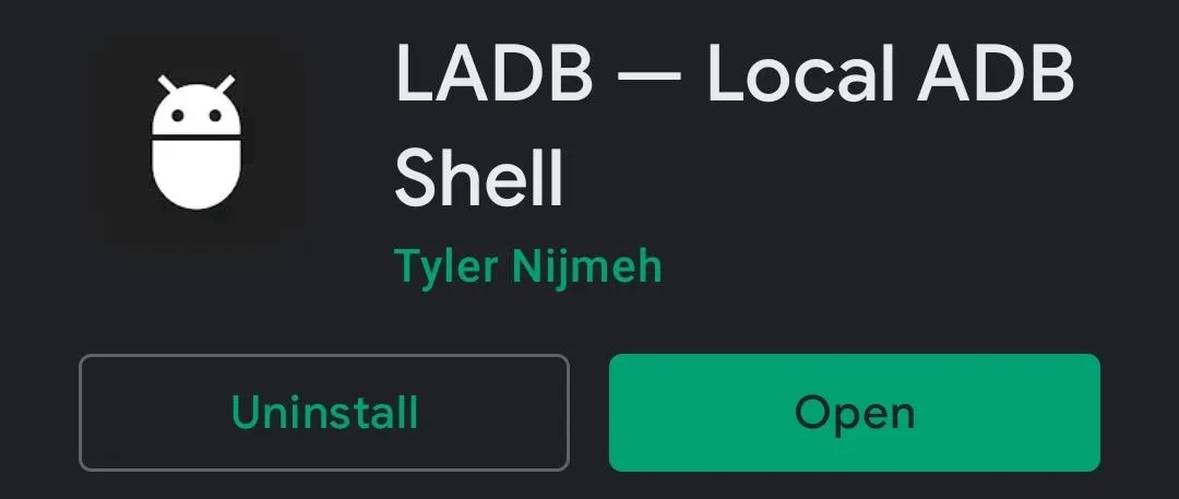 LADB - Local ADB Shell application interface.