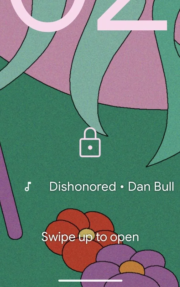 "Music player interface showing the song 'Dishonored' by Dan Bull"