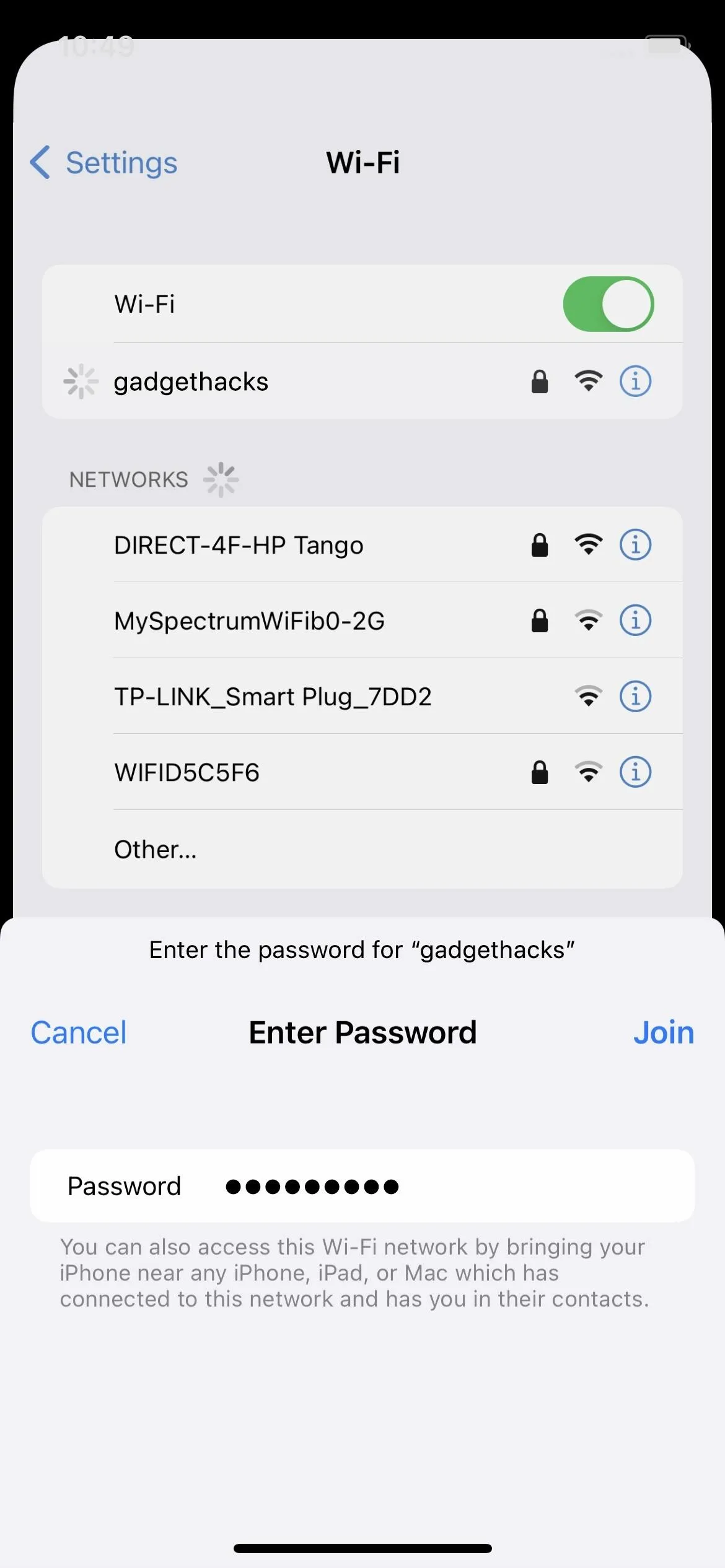 How to Instantly Share Wi-Fi Passwords from Your iPhone to Other Nearby Apple Devices