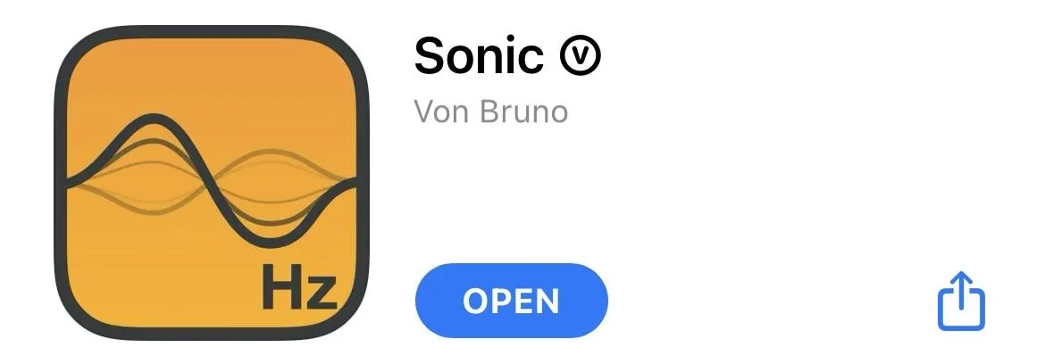 Sonic mobile app logo by Von Bruno