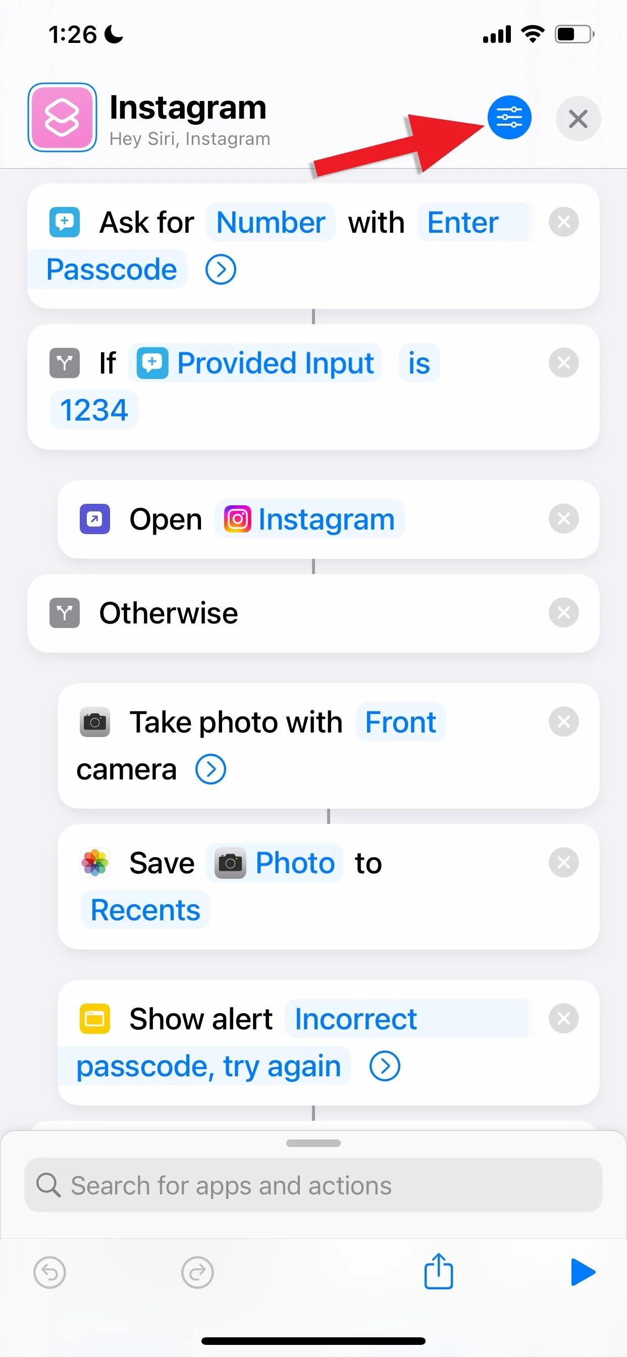 Instagram app interface showing options to add a new post.