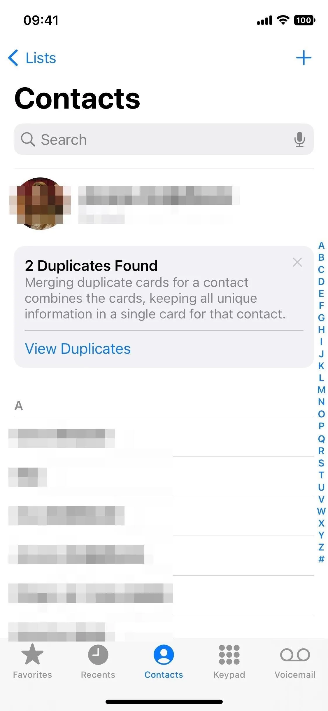 Your iPhone's Contacts App Just Got Its Biggest Update Ever