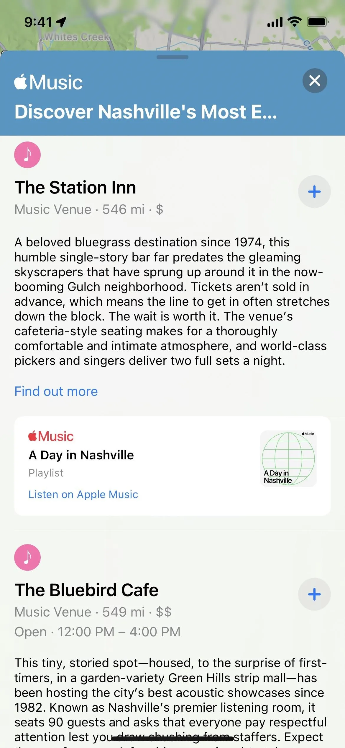 Discover Nearby Concerts and Music Venues with Apple Maps and Apple Music on Your iPhone