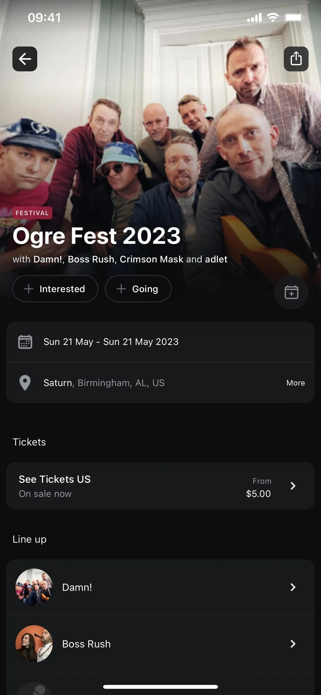 Ogre Fest 2023 event photo featuring a group of attendees.