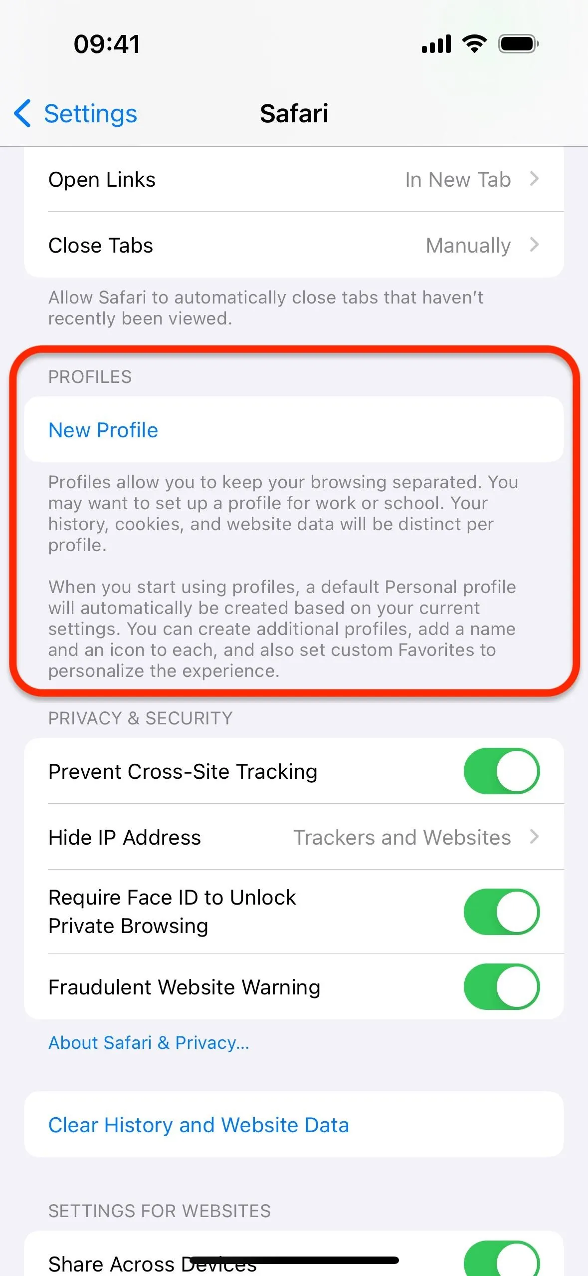 Create Safari Profiles to Separate Browsing Activity for Personal, Work, and Other Topics on Your iPhone or iPad