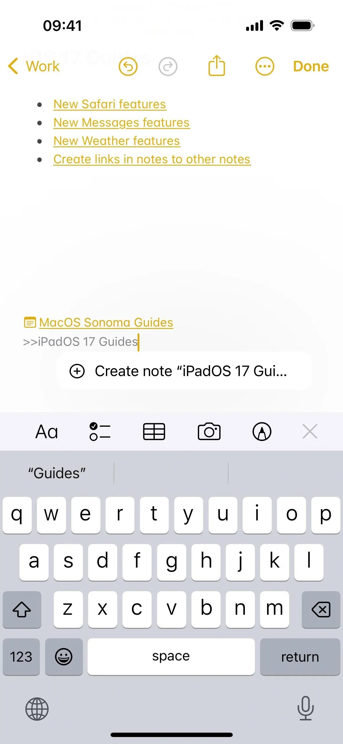 Apple Notes' Biggest Feature in Years Lets You Finally Link Your Notes Together