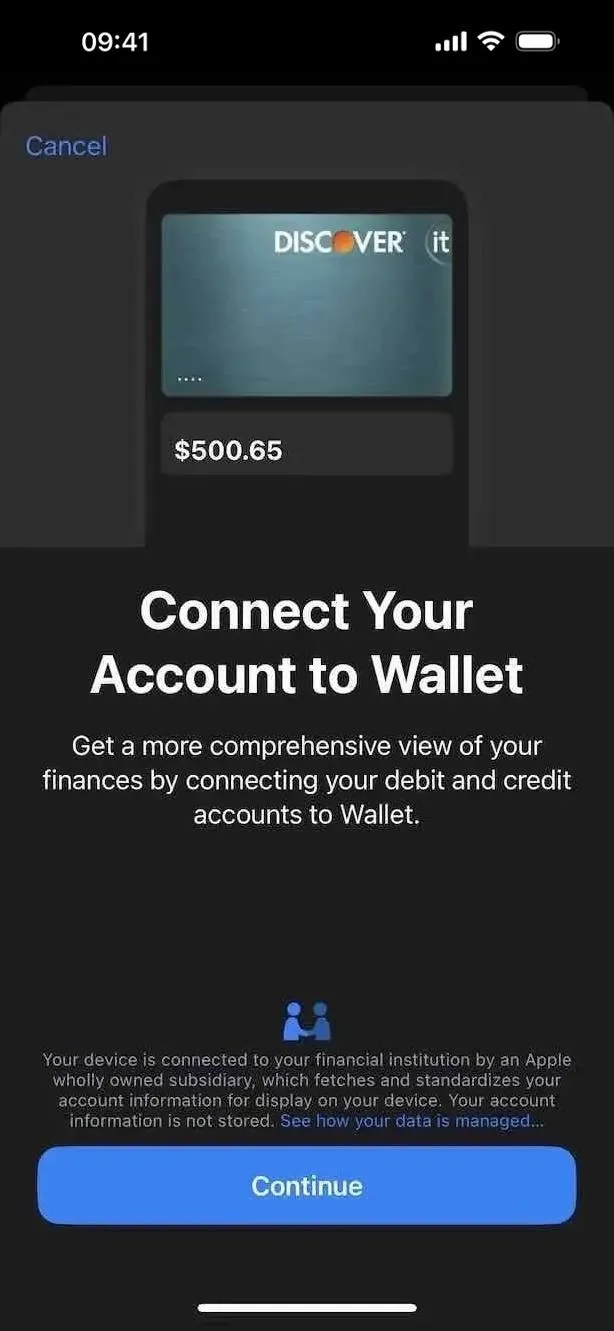 Connect your account to your wallet for seamless transactions.