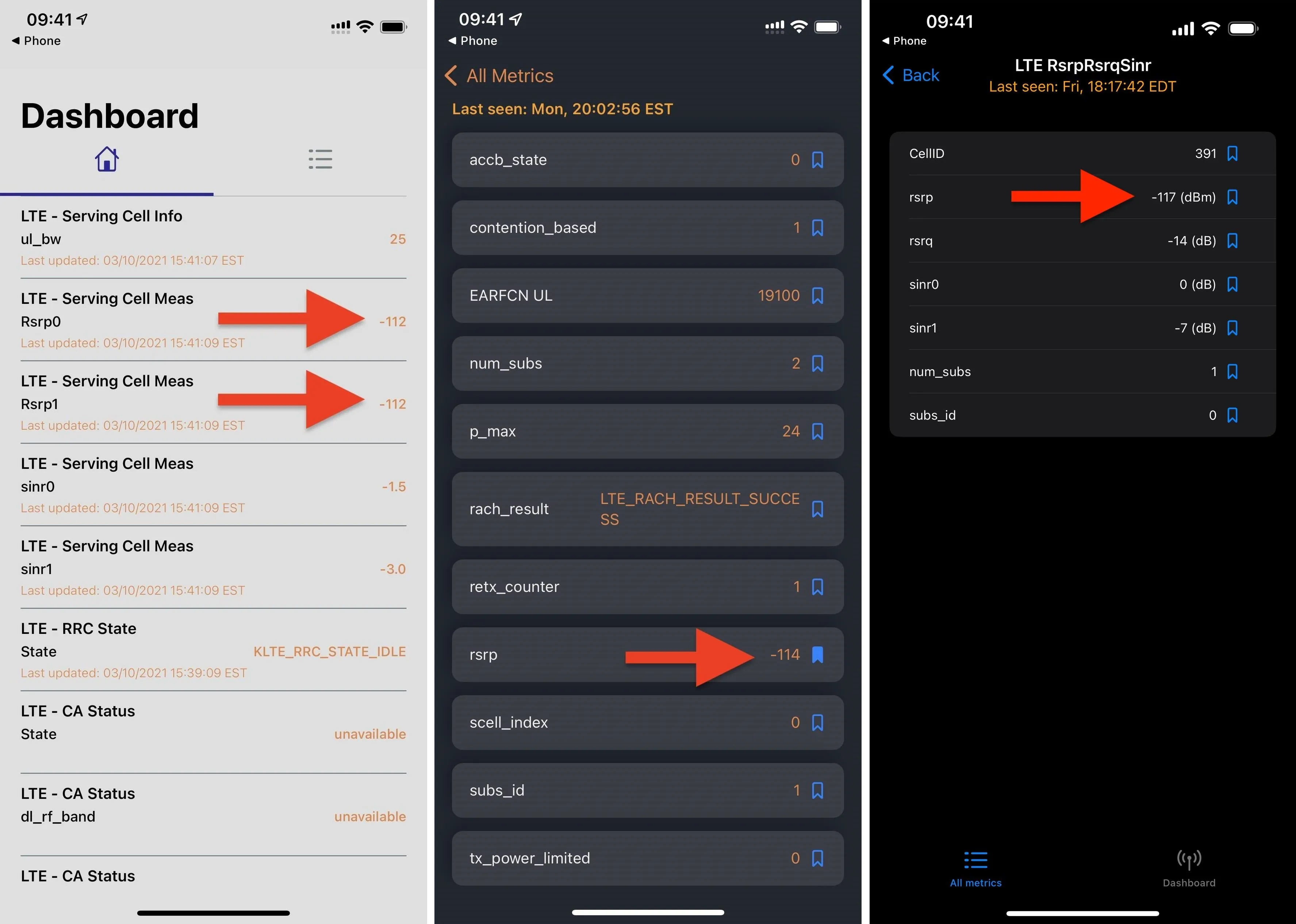 Network performance dashboard displaying connection details and status indicators.