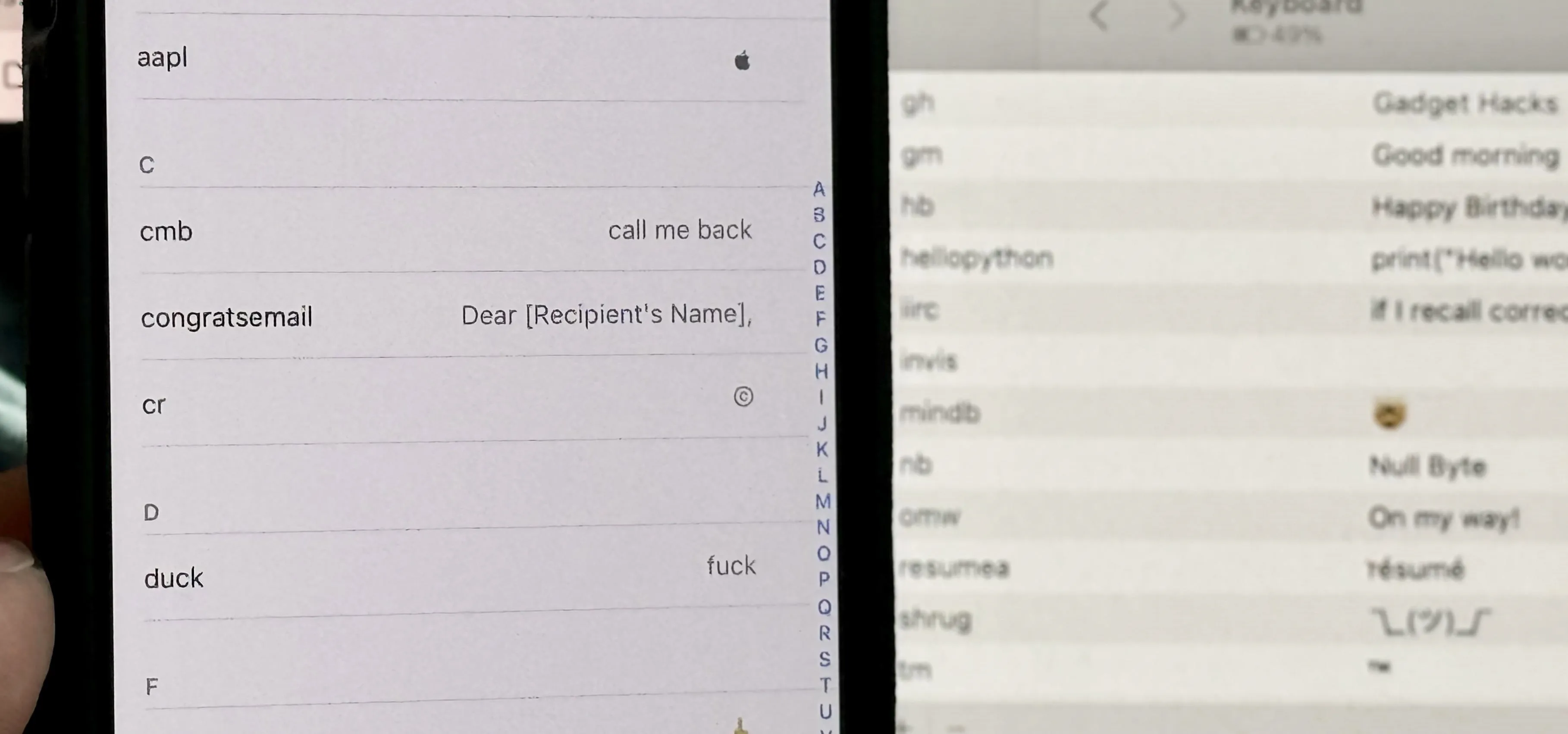 12 Reasons Why You Should Be Using Text Replacements on Your iPhone, iPad, or Mac cover