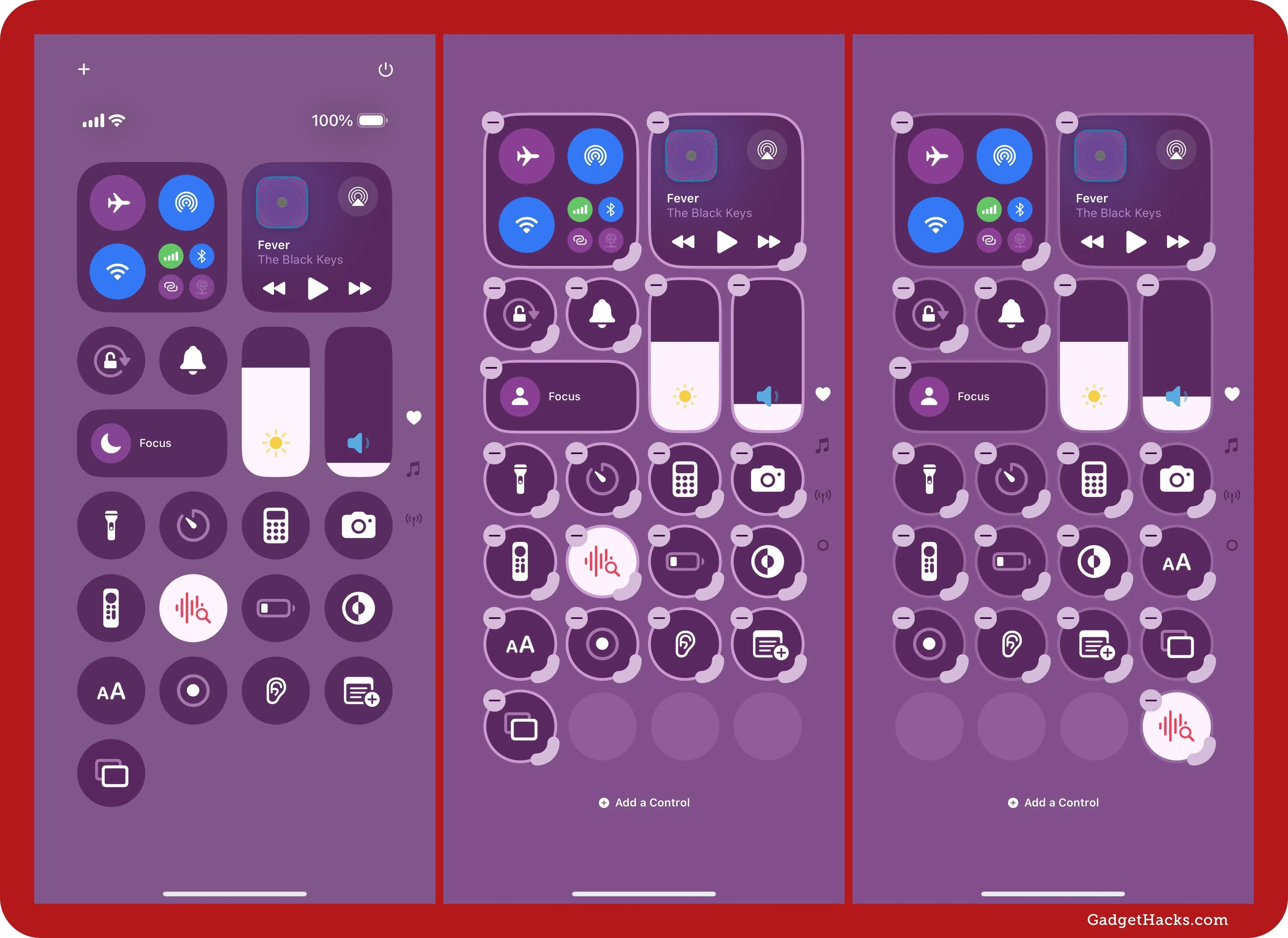 User interface controls displayed on a smartphone screen.
