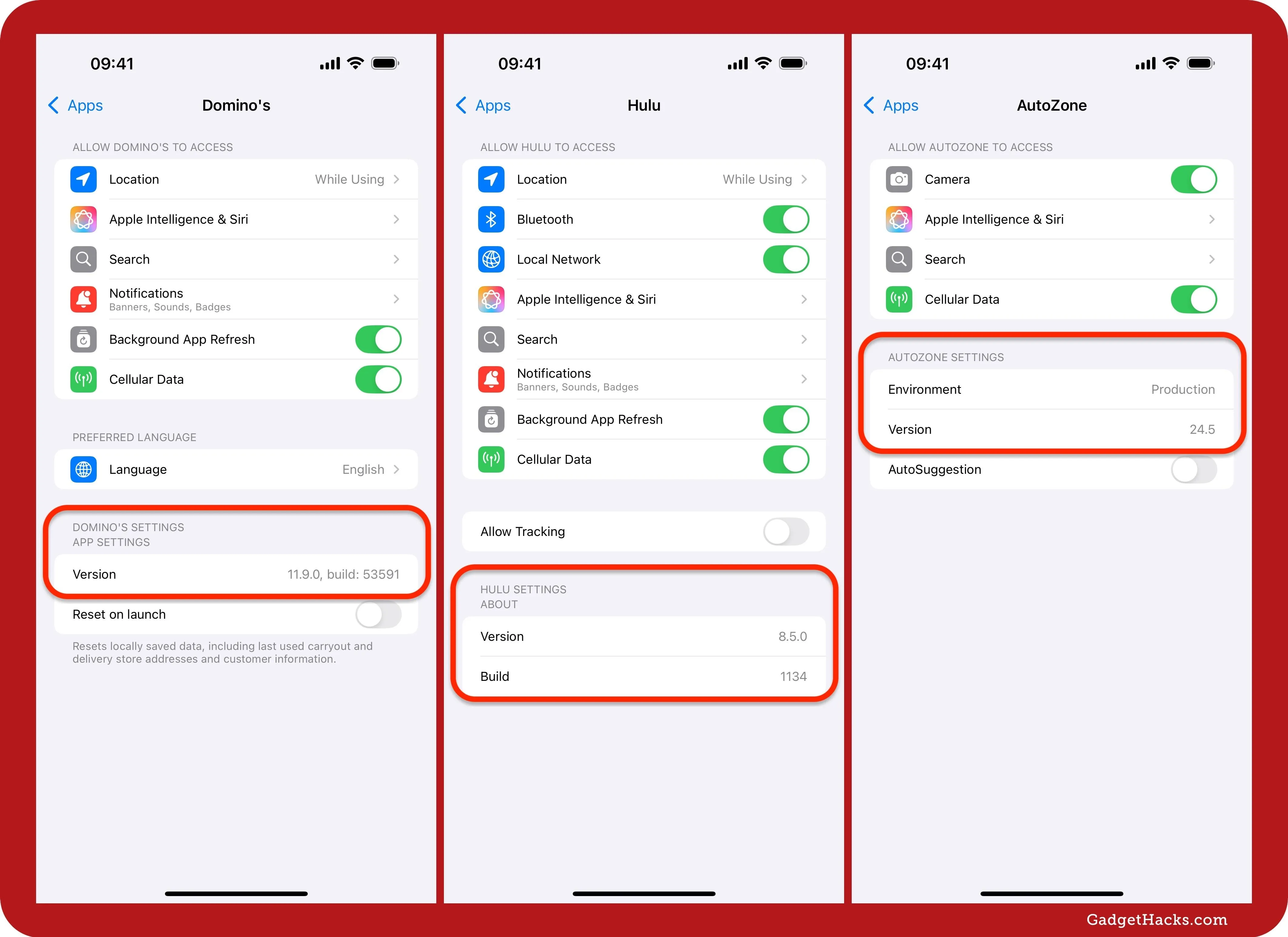 Settings menu on a smartphone displaying options for notifications, privacy, and application permissions.