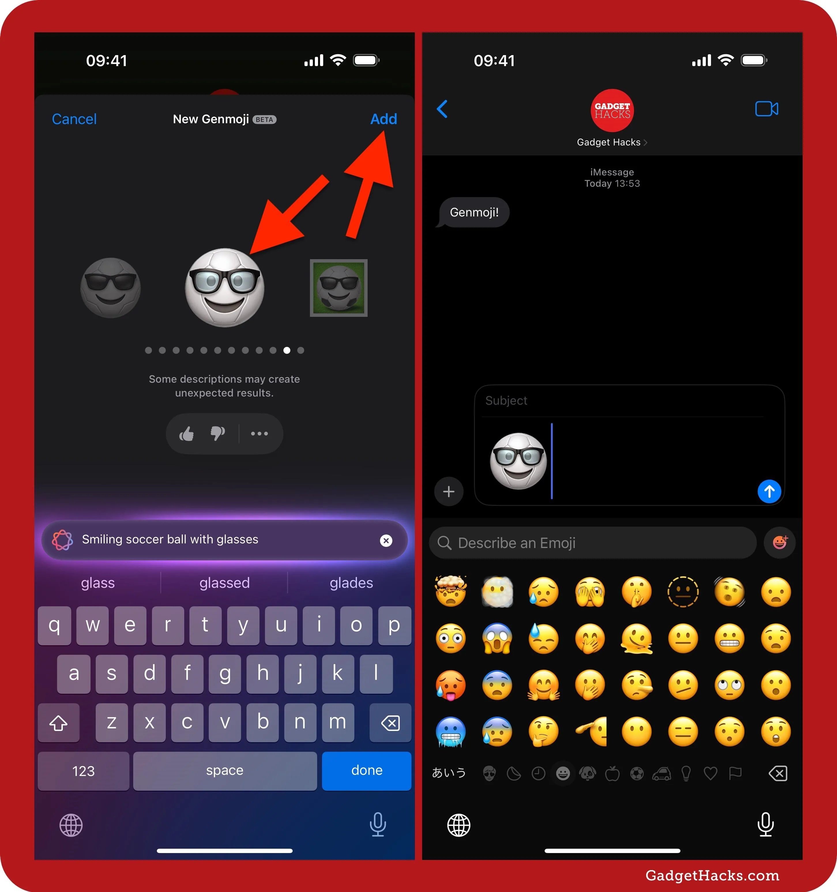 Use Genmoji to Create Custom Emoji That Work Just Like Regular Emoji in Messages, Notes, and More