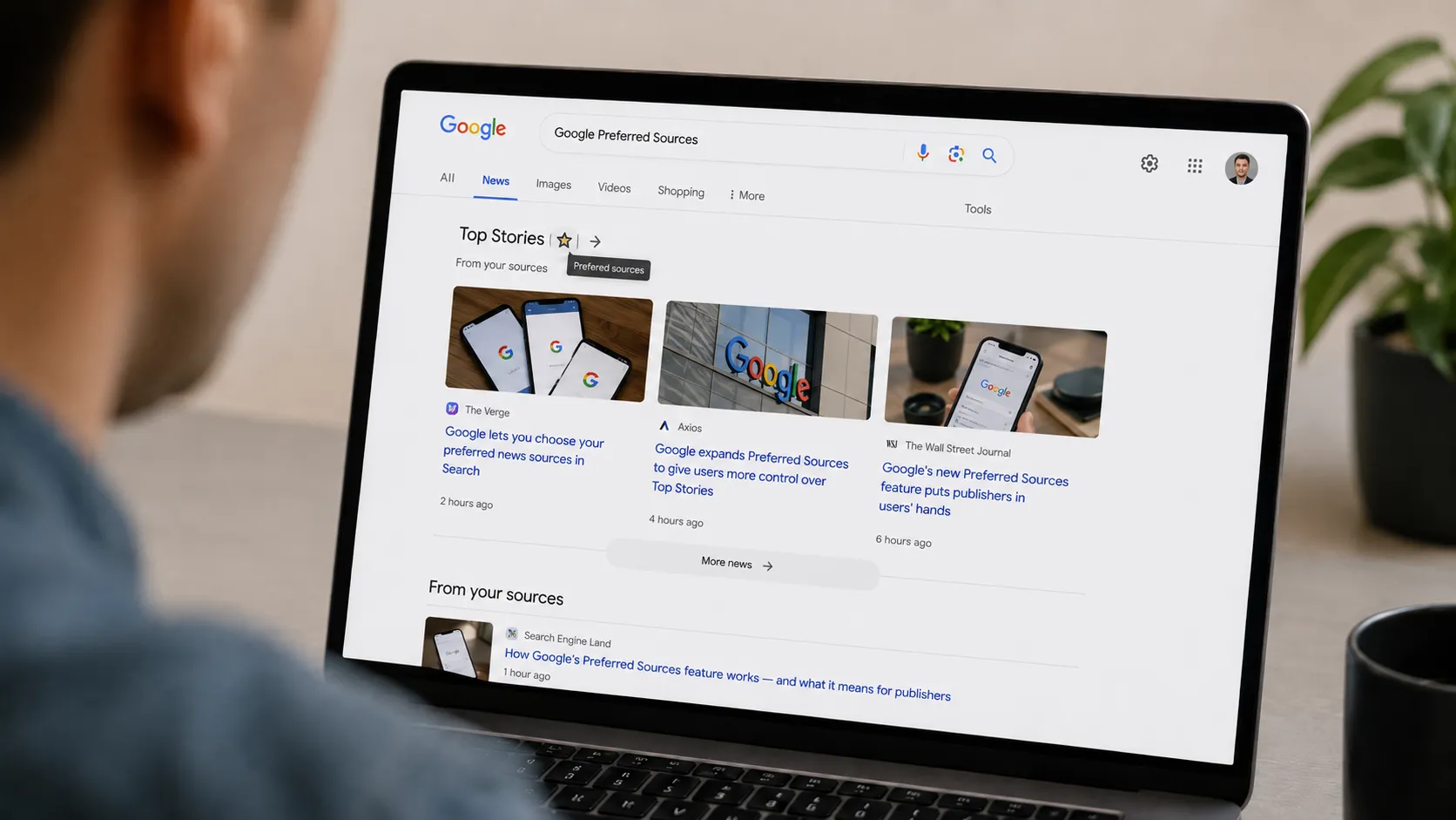 Google Preferred Sources in Search: Choose Your News Outlets cover
