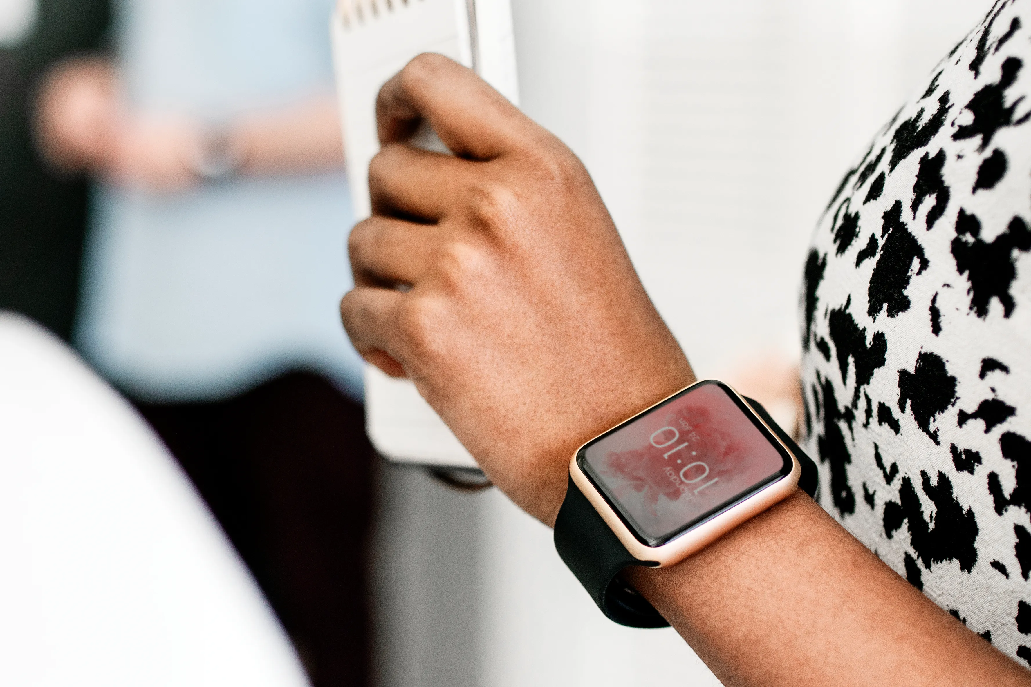 Photo of an Apple Watch.