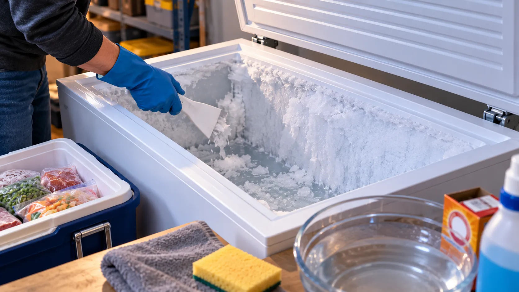 How to Defrost and Clean a Chest Freezer (and When to) cover