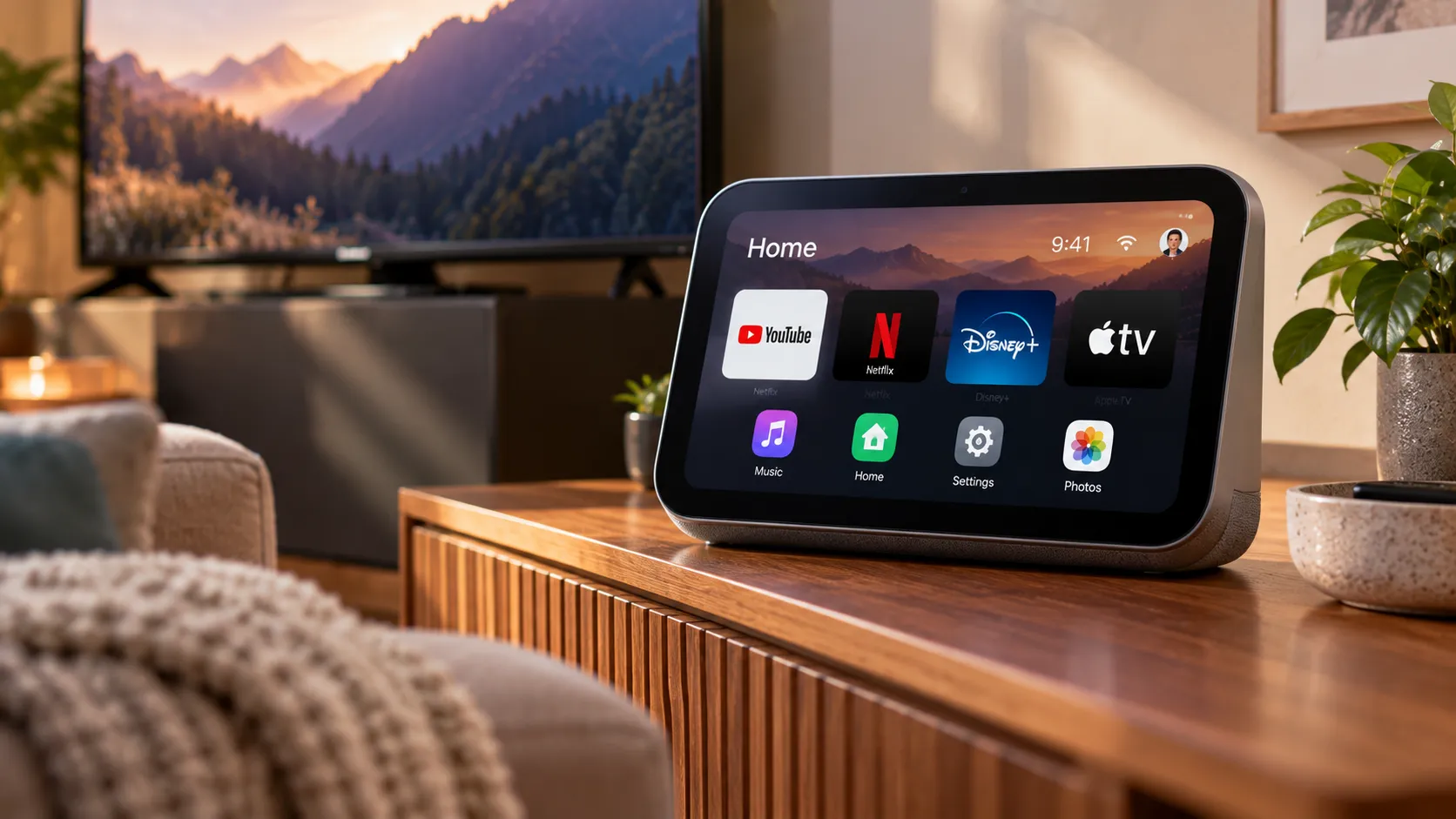 Cozy Smart Home Entertainment Setup.png