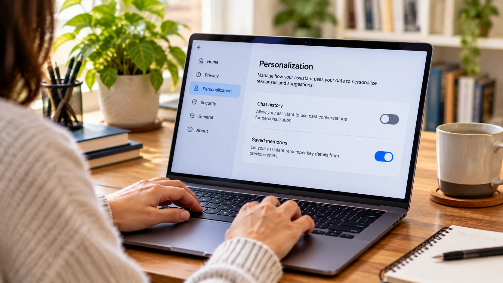 Personalization Settings at a Bright Workspace.png