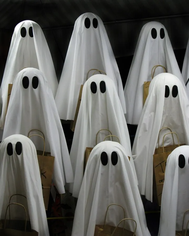 Halloween ghosts