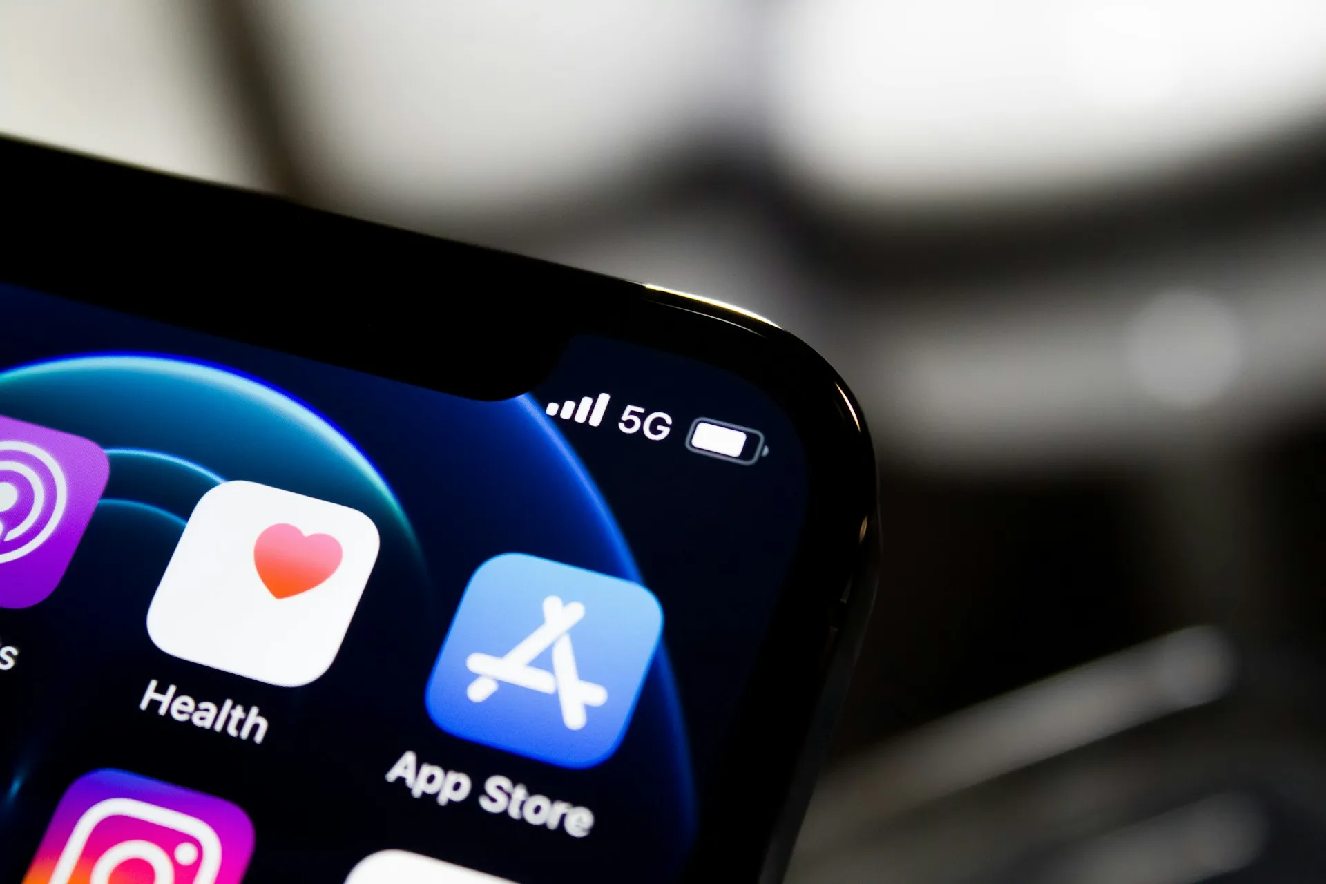 app store on an iphone
