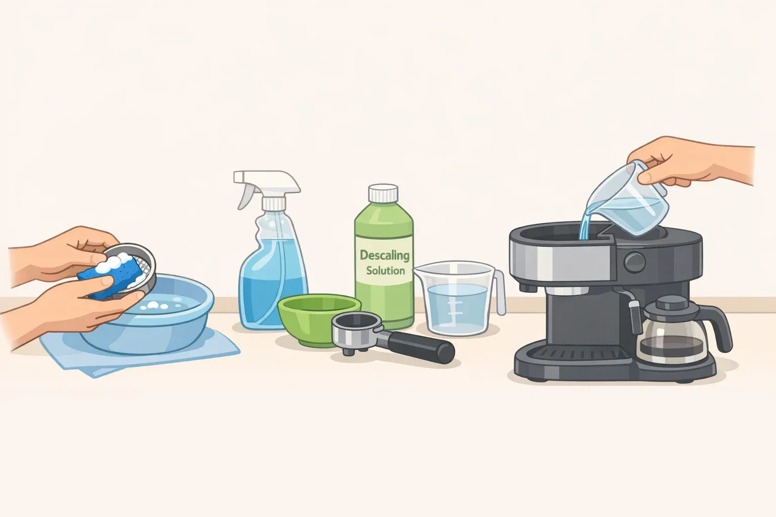 How to Clean a Coffee Maker: Descaling, Mold, and More cover
