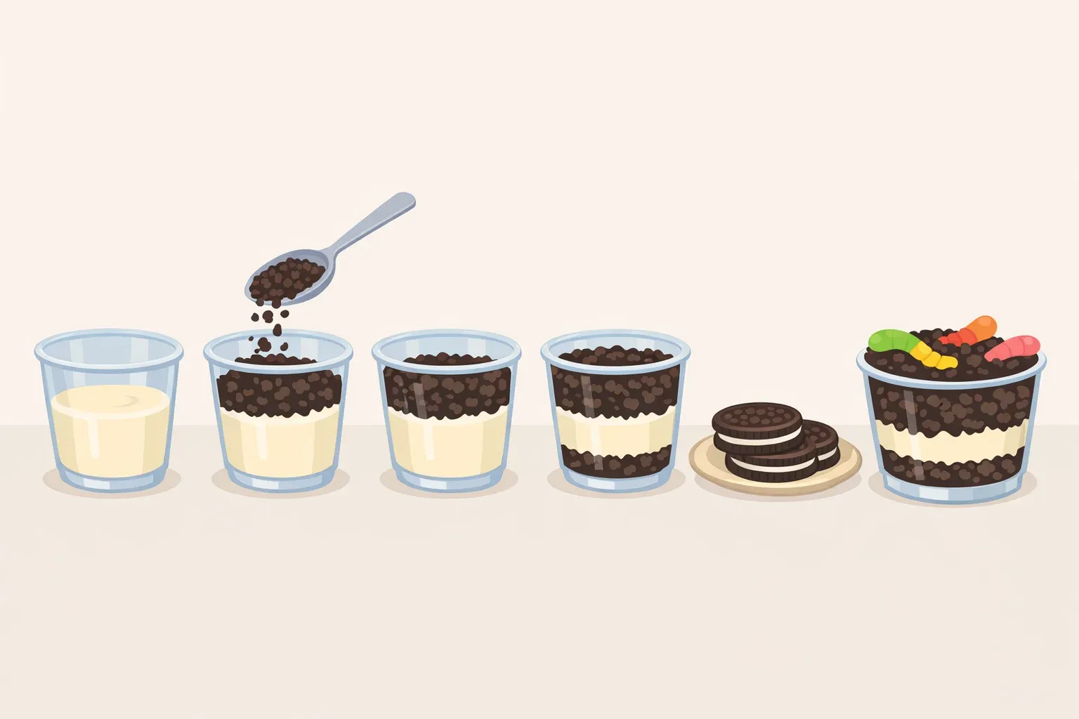 Cooking spaghetti in boiling water.