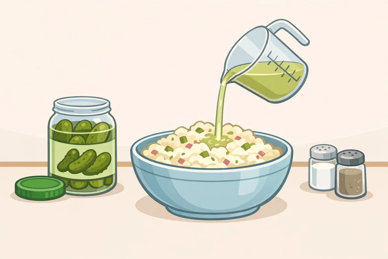 Best Potato Salad Without Vinegar: Use Pickle Brine cover