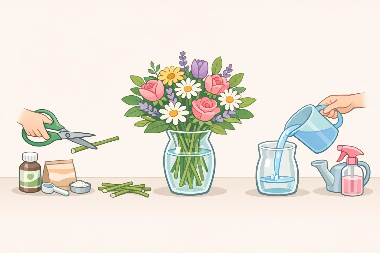 How to Make Cut Flowers Last Longer: 5 Practical Steps cover