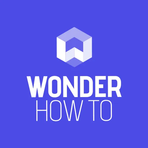WonderHowTo box-like icon showing off the "W" with "Wonder" on one line below it, then "How To".