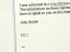 Letter from John Smith with a CC line.