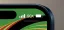 Close-up of an iPhone’s status bar showing full signal strength and “5GA” for 5G Advanced mobile connectivity.